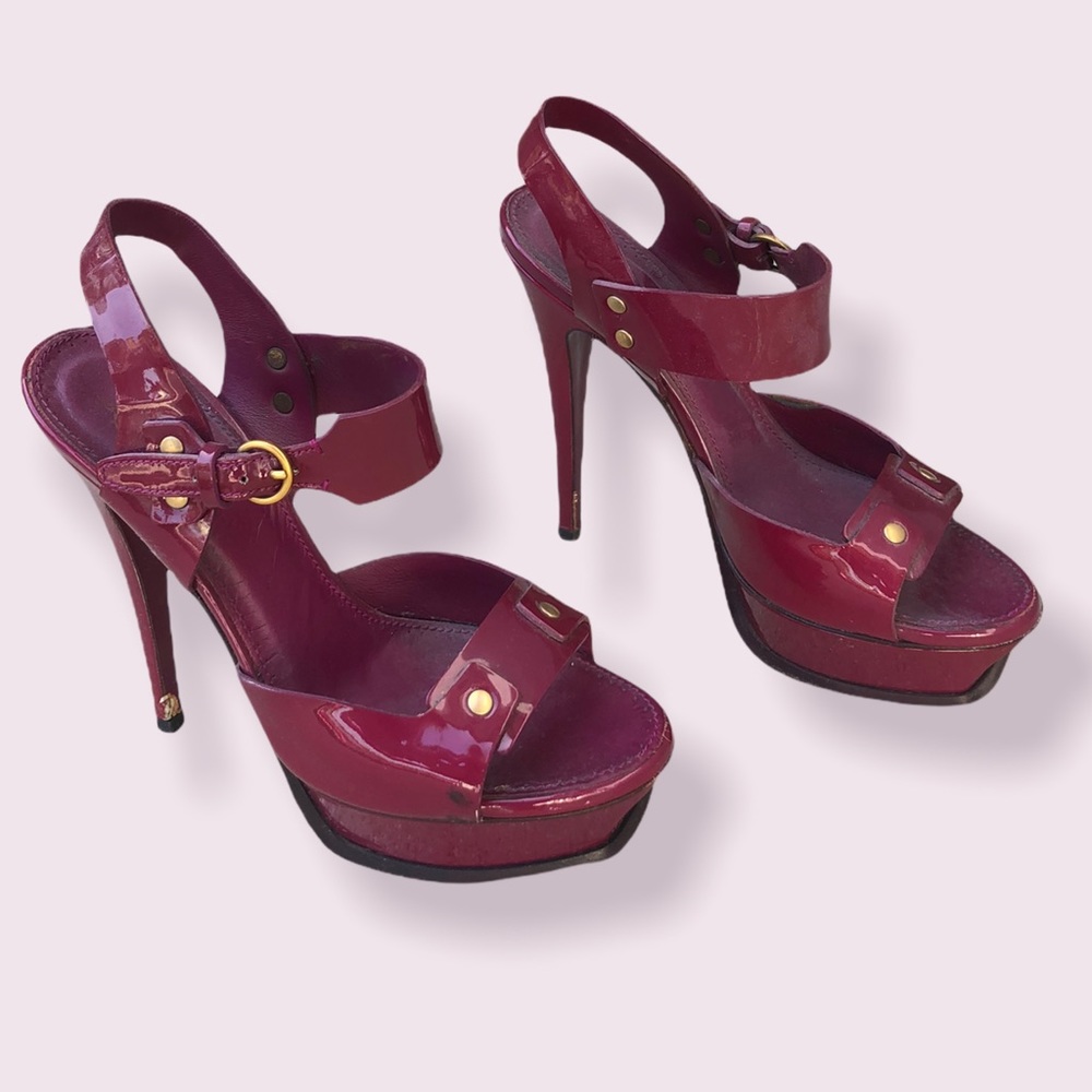 YSL platform heels size 37